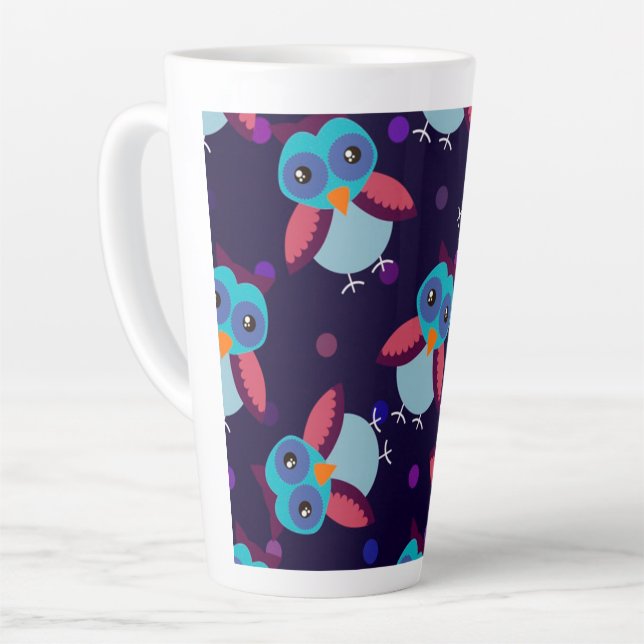 Eukalyptohintergrund Milchtasse (Linke Ecke)