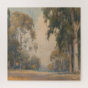 Eukalyptus (1922) - Botanisch-Delikatfarbenes Wass