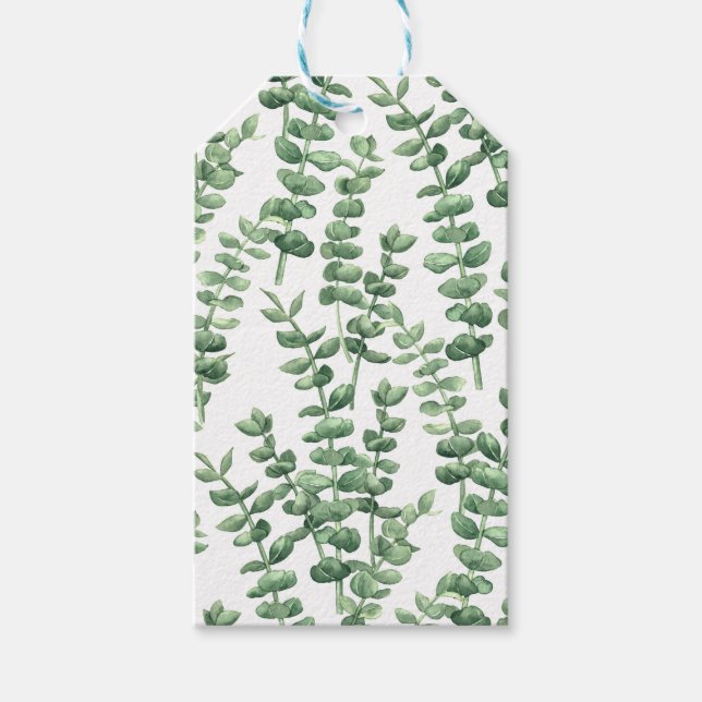 Eukalyptus 1 geschenkanhänger (Vorderseite)