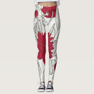 Eukalyptus Anemone Leggings