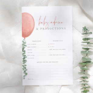 Eukalyptus & Balloon Baby Predication & Advisor Ga