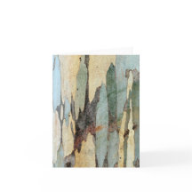 Eukalyptus-Baumrinde Notecard