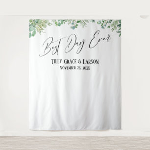 Eukalyptus Best Day Ever Foto Hintergrund Wandteppich