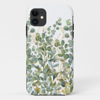 Eukalyptus-Blätter für Gold und Grüne Case-Mate iPhone Hülle