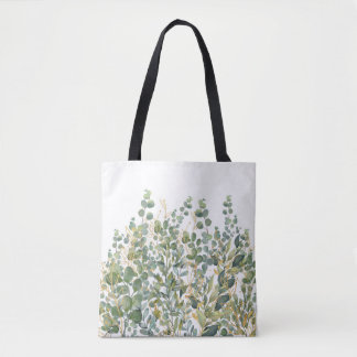 Eukalyptus-Blätter für Gold und Grüne Tasche
