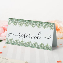 Eukalyptus-Blätter Hochzeiten Tischaufsteller