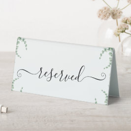 Eukalyptus-Blätter Hochzeiten Tischaufsteller