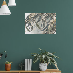 Eukalyptus-Blätter Poster