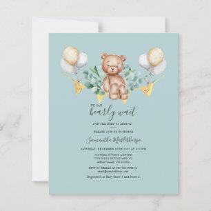 Eukalyptus Botanical Baby Shower Einladung