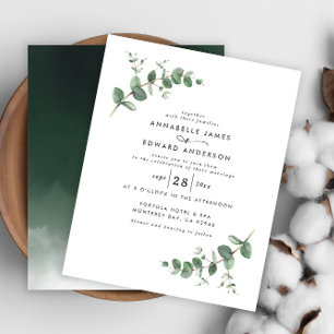 Eukalyptus botanischer Aquarell