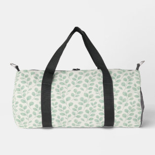 Eukalyptus Botanisches Muster Duffle Bag