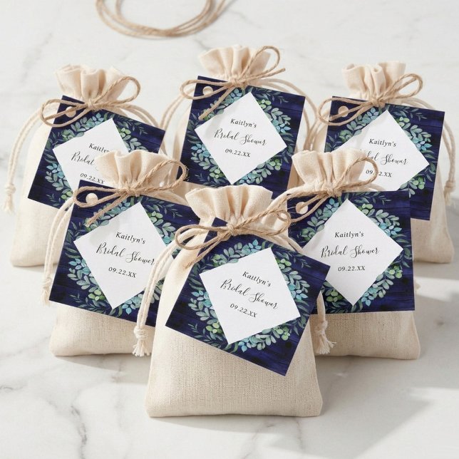 Eukalyptus-Brautparty Geschenkanhänger (Von Creator hochgeladen)