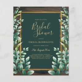 Eukalyptus BRAUTPARTY Grüne Gold QR F Flyer