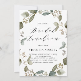 Eukalyptus Bridal Luncheon Einladung