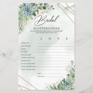 Eukalyptus Bridal Scattergories