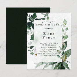 Eukalyptus Brunch & Bubbly Einladung