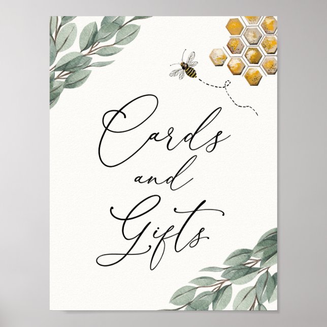 Eukalyptus Cards und Gifts Poster süß wie kann (Vorne)