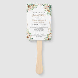 Eukalyptus & Cotton: Minimalistische Hochzeitserie Fächer