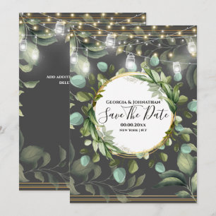 Eukalyptus Country Gartensaitenleuchten Graugold Save The Date