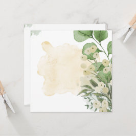 Eukalyptus Elegant Hochzeitseinladung Einladung