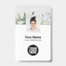 Eukalyptus Employee Foto, BarCode, Logo, Name