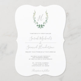 Eukalyptus Farmhouse Wedite Invite Einladung