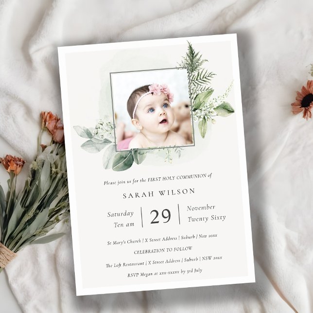 Eukalyptus Fauna Foto Einladung (Von Creator hochgeladen)