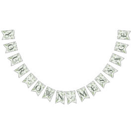 Eukalyptus & Fern Rings Wedding Banner