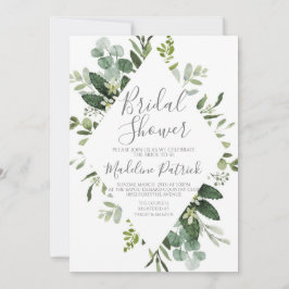 Eukalyptus Floral Brautparty Einladung