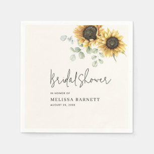 Eukalyptus floral Brautparty Paper Serviette