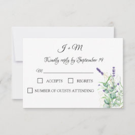 Eukalyptus floral Rustikal Modern UAWG RSVP Karte