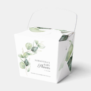 Eukalyptus Foliage Babydusche Geschenkschachtel