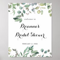 Eukalyptus Foliage Delight Brautparty Welcome