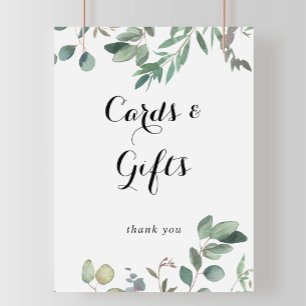 Eukalyptus Foliage Delight Cards und Geschenkzeich Poster