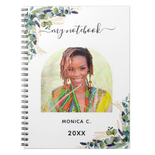 Eukalyptus-Foto Notizblock