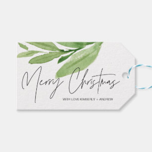 Eukalyptus-frohe Weihnacht-Feriengeschenk-Umbauten Geschenkanhänger
