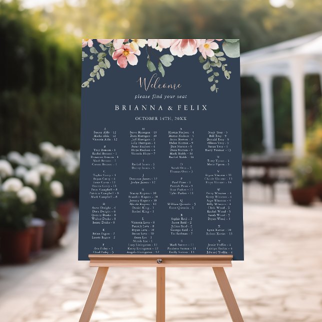 Eukalyptus Garden Rose Alphabetisches Seekarten Poster (Von Creator hochgeladen)