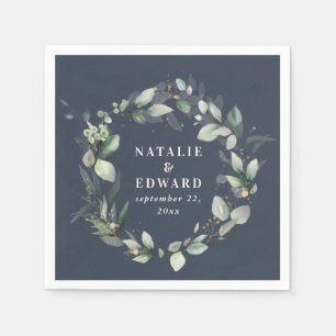 Eukalyptus-Gastgeschenk für Hochzeiten Serviette