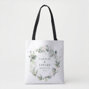 Eukalyptus-Gastgeschenk für Hochzeiten Tasche