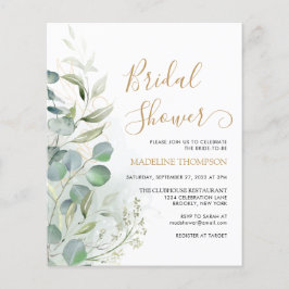 Eukalyptus Gold Brautparty