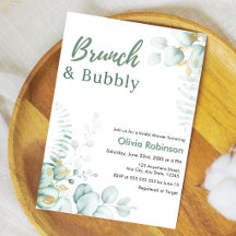 Eukalyptus Gold Brunch & Bubbly Brautparty