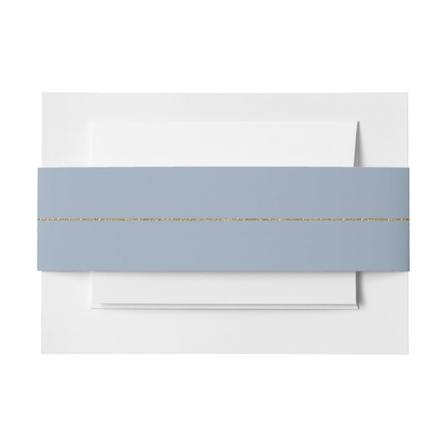 Eukalyptus Gold Glitzer Code 01 - Style a Einladungsbanderole (Vorderseite Beispiel)