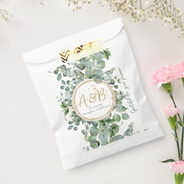 Eukalyptus-Gold-Glitzer - Code 02 - b Geschenktütchen (Versiegelt)