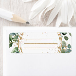 Eukalyptus Gold Glitzer - Grüne Hochzeit