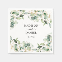 Eukalyptus Gold Watercolor Wedding