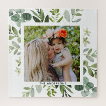 Eukalyptus Green Foliage Family Foto Square