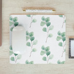 Eukalyptus Green Pattern Mousepad<br><div class="desc">Eukalyptus Green Pattern</div>