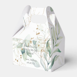 Eukalyptus Greeneralize Favor Box Geschenkschachtel