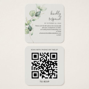 Eukalyptus Greenerding Website für Hochzeiten QR C
