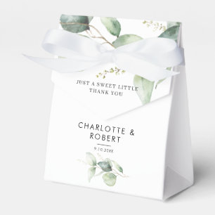 Eukalyptus Greenerenerity Wedding Vielen Dank Geschenkschachtel